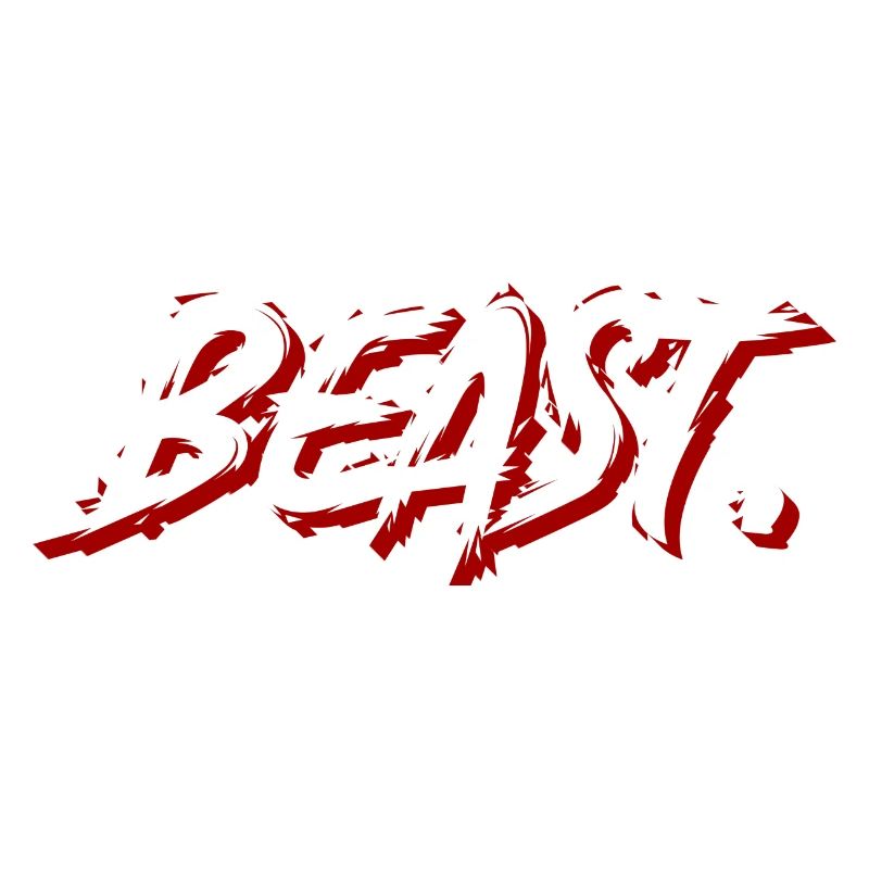 Beast Graffiti Brush Text