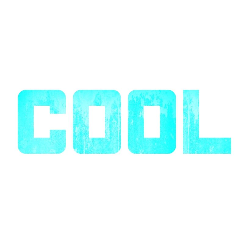 cool eisblau Eis kühl kalt Eigenschaft Quote