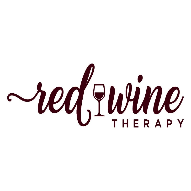 Red Wine Therapy Wine Saying Relaxation
