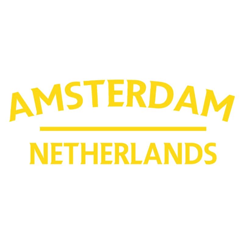 Amsterdam – Netherlands Textdesign