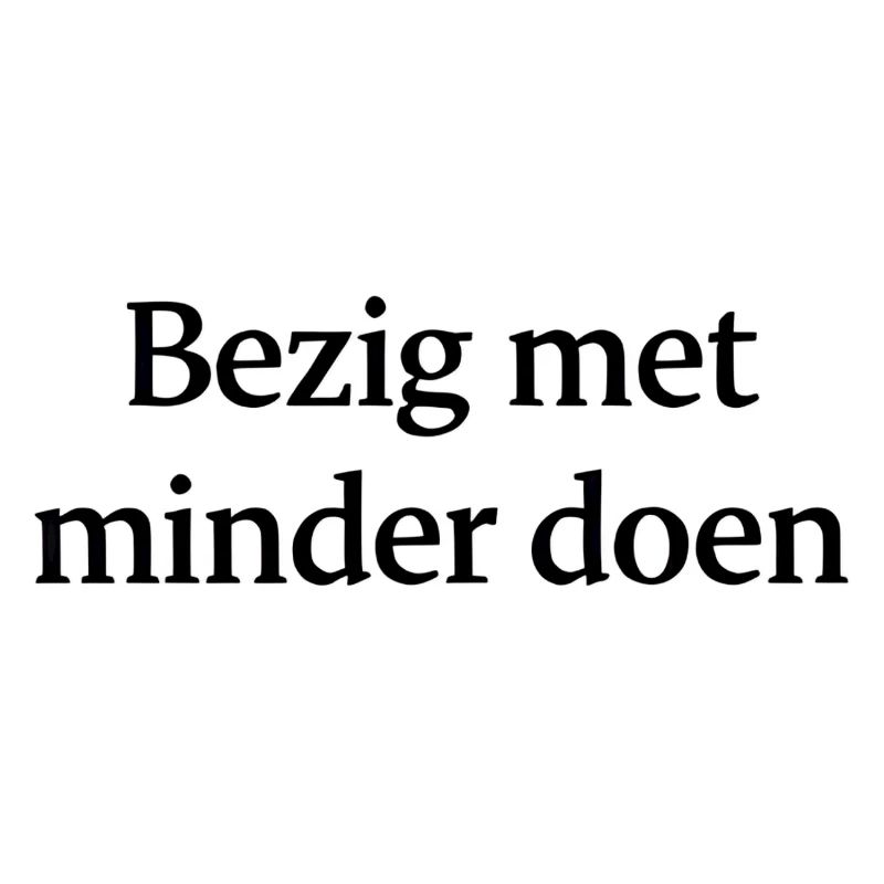 Doing less – Trendy Text Design