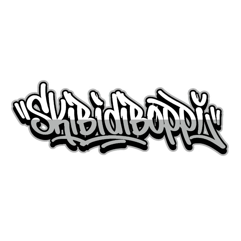 Skibidiboppi Graffiti Script