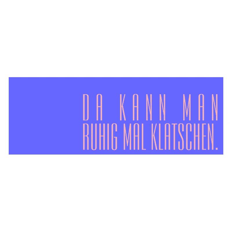 Da kann man ruhig mal klatschen