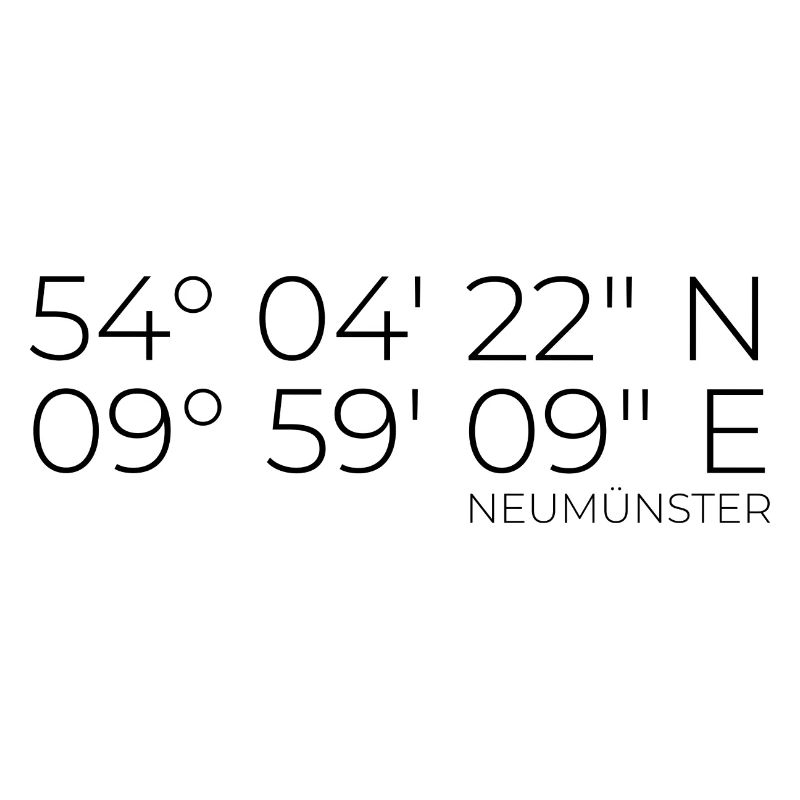 Coordinates Neumünster