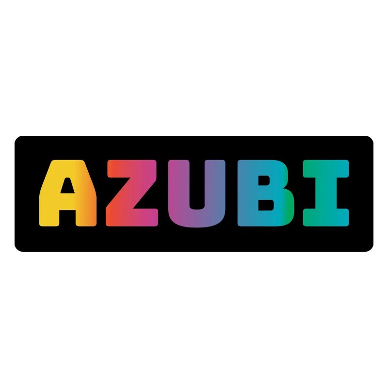 Azubi Tshirt coloured black
