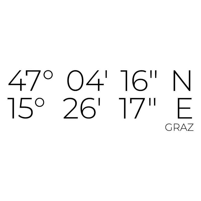 coordinates Graz, Austria