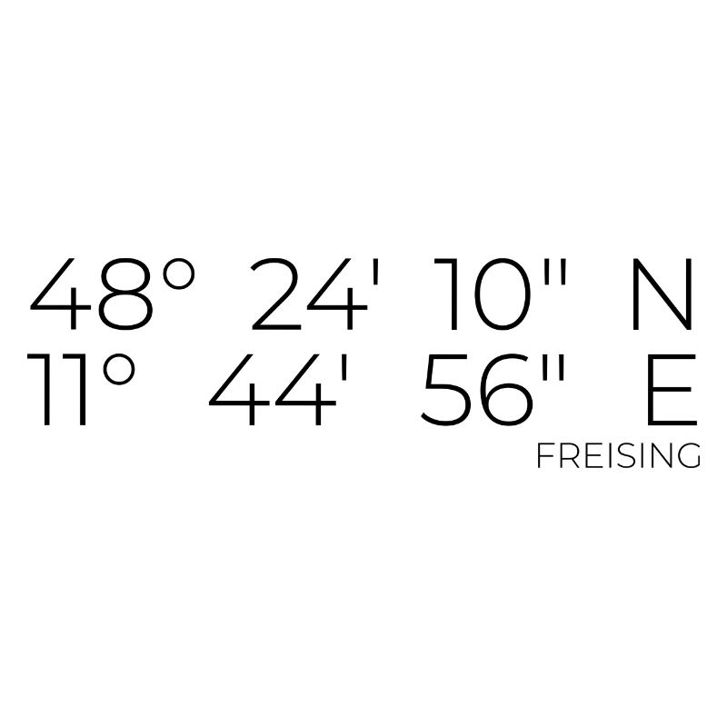 Coordinates Freising