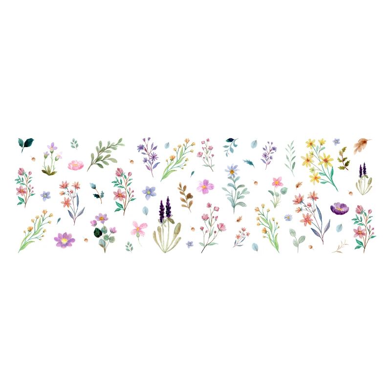 Midnight Bloom Botanischer Druck