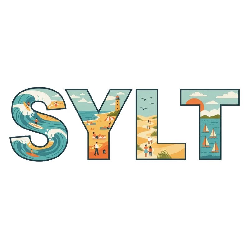 SYLT – La vie insulaire dans la conception des lettres