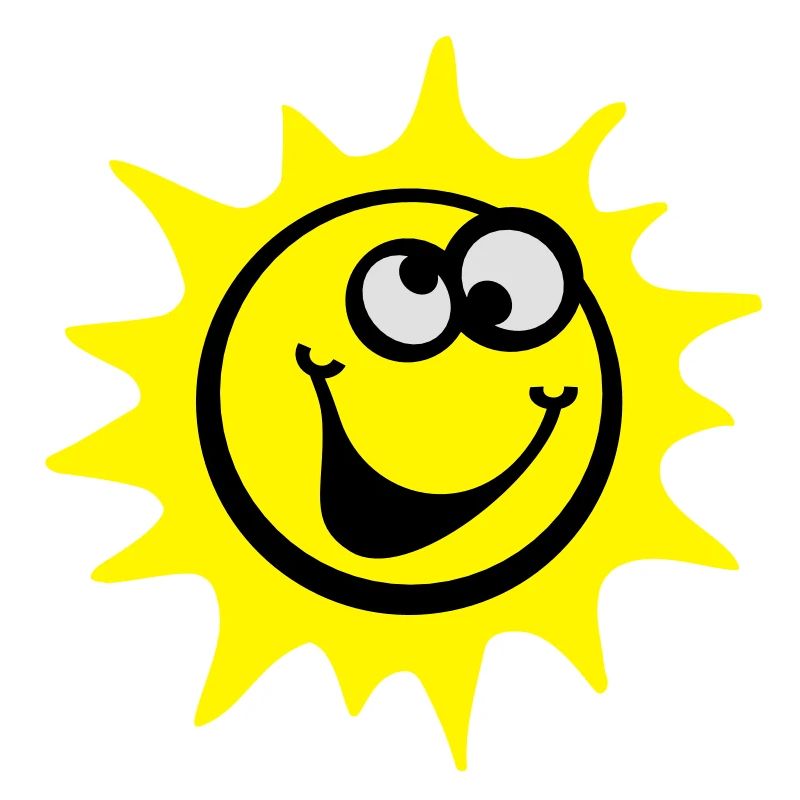 sun smiley 3c / comic style