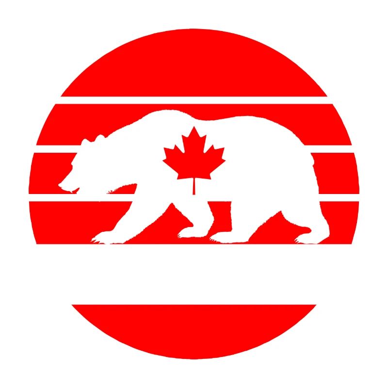 Canada Bear with Maple Leaf / Gift North America