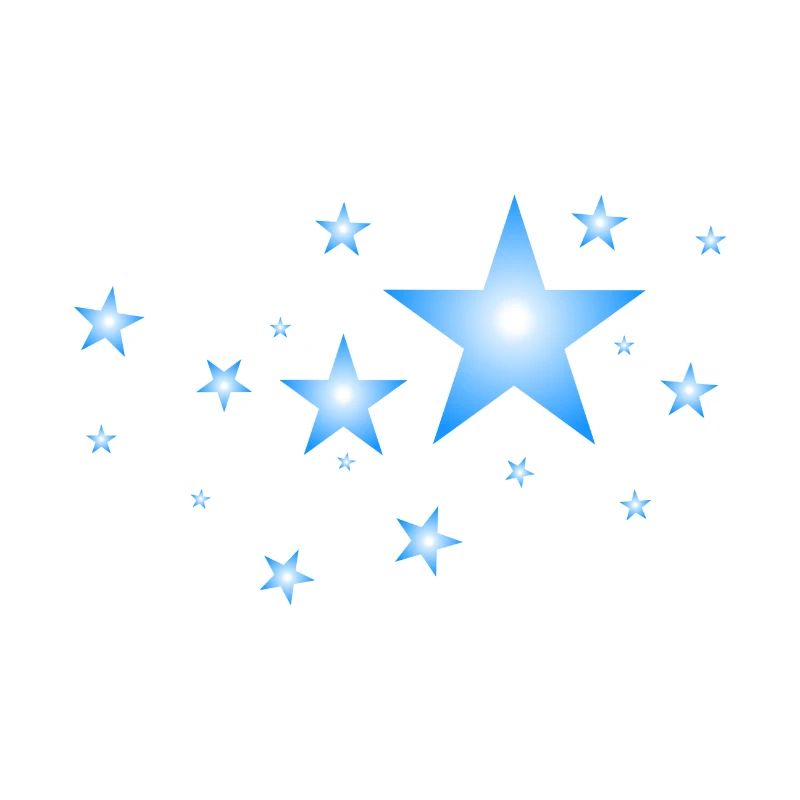 Stars in Blue