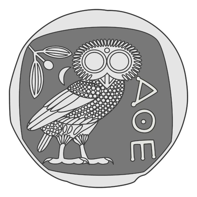 Chouette d'Athéna [Coin]