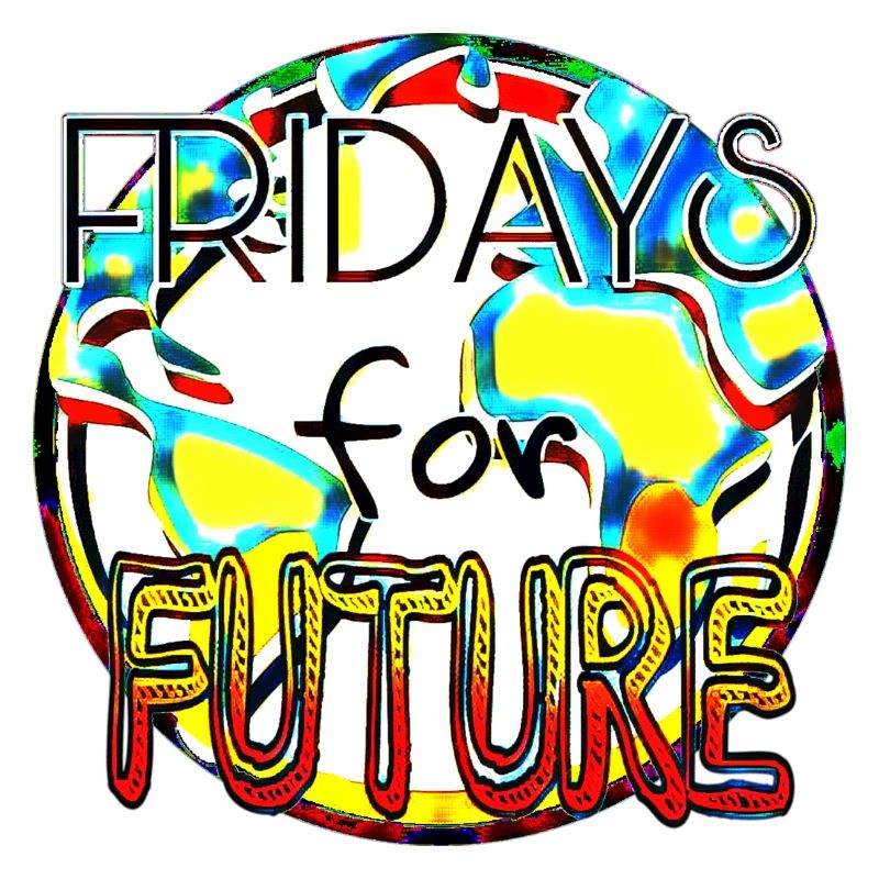 Klimaschutz Statement Farbenkunst