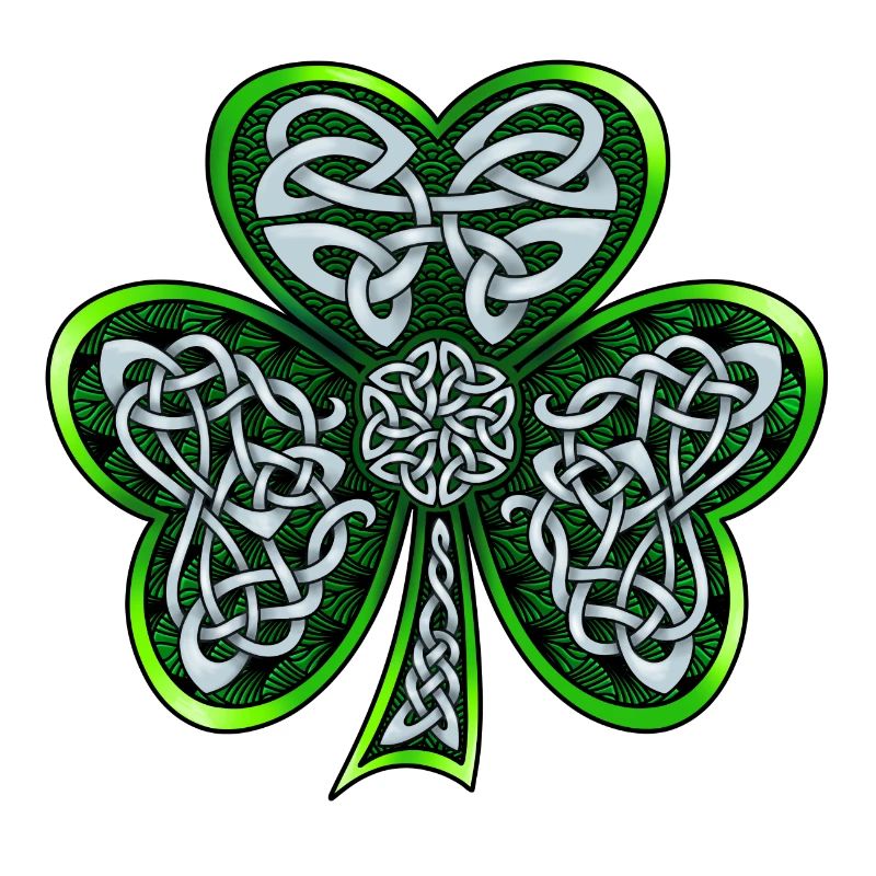 Shamrock celtique