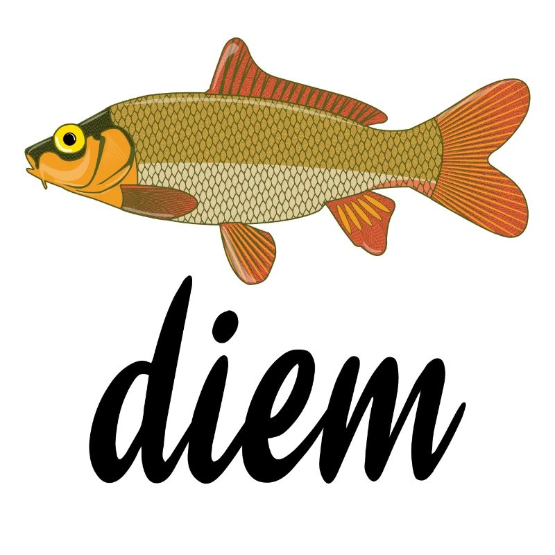 Poisson doré écailles orange