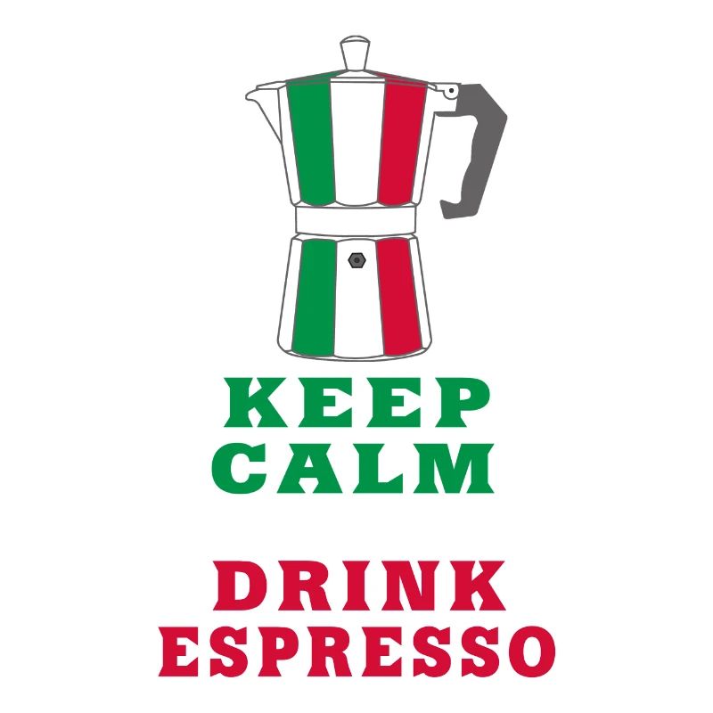 Keep Calm and Drink Espresso Design / Geschenkidee
