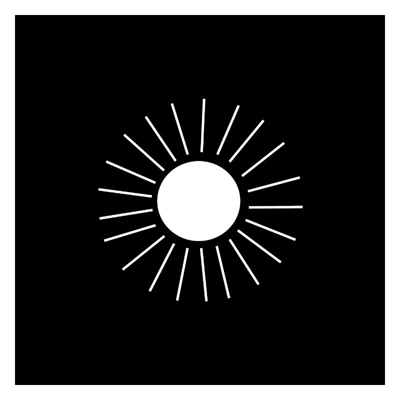 Minimalist Sun Logo Design