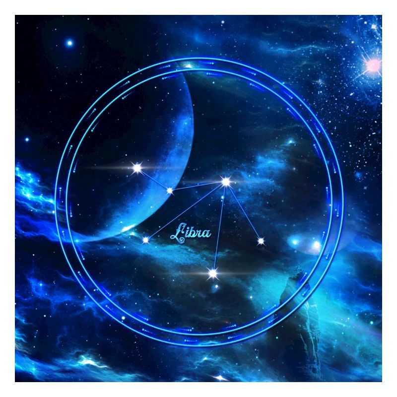 Zodiac constellation libra