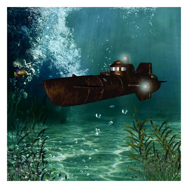 Impressive submarine