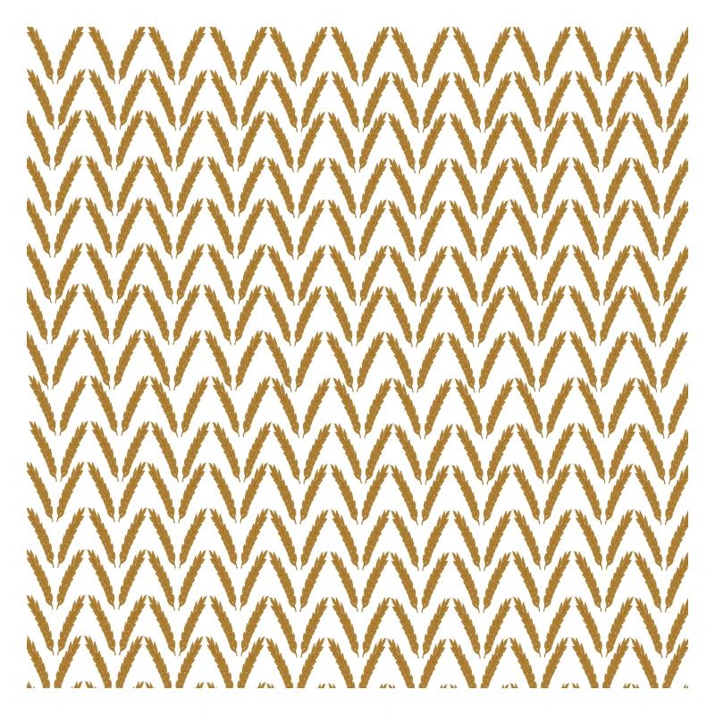 Rye ears of corn pattern, plants