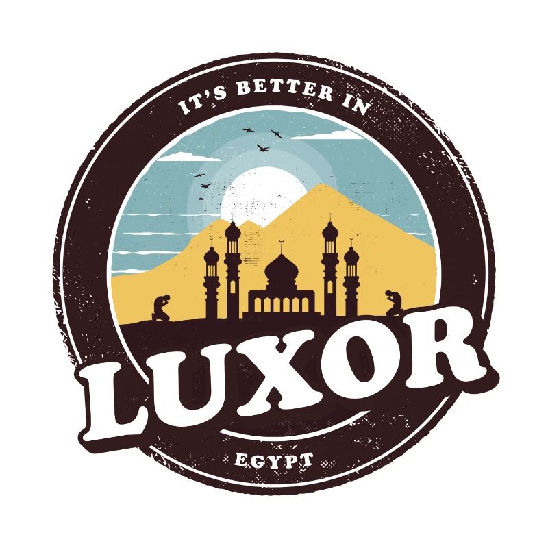 Luxor Egypt Vintage Mosque Design