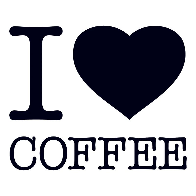 I LOVE COFFEE Kaffee Käffchen