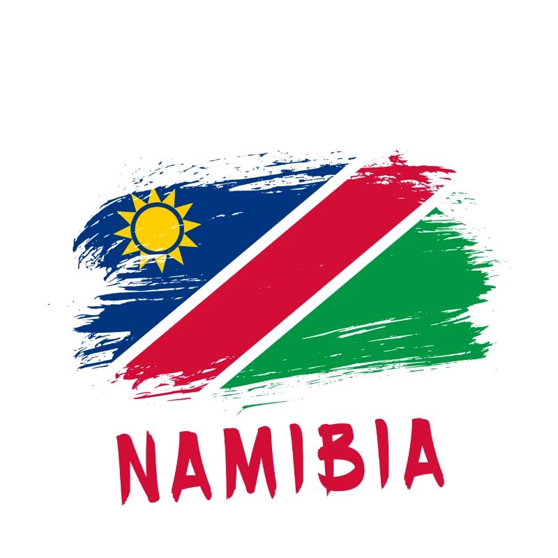 Team Namibia Flaggen Design