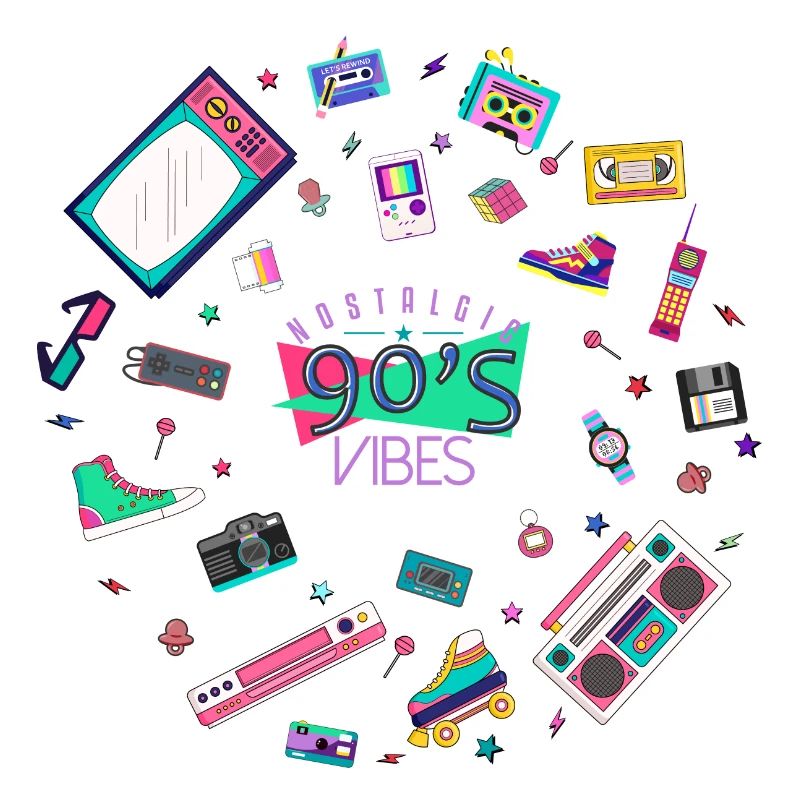 Nostalgic 90s vibes