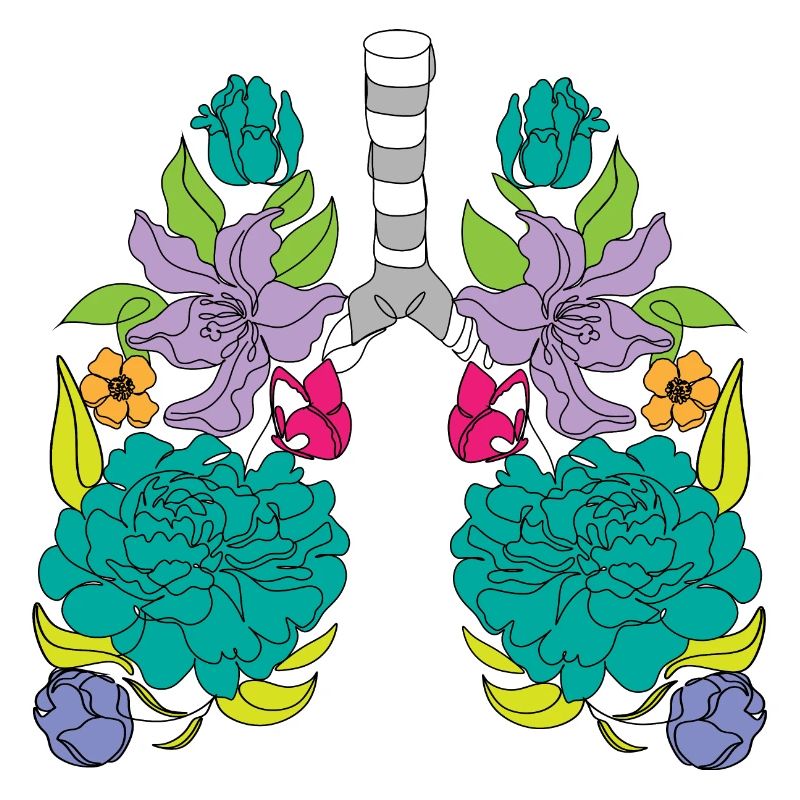 un poumon de roses