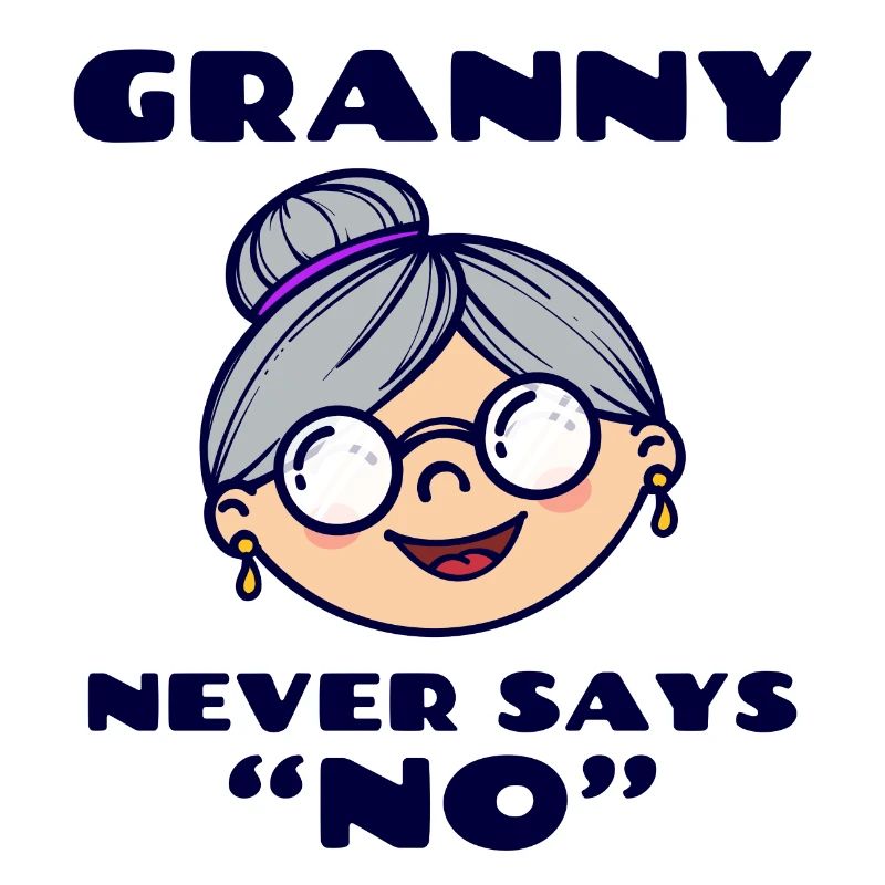 Lieblingsomi Großmutter Oma Statement Brille