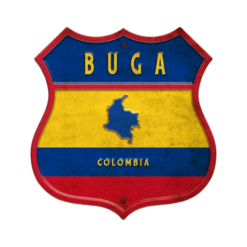 Buga Kolumbien Wappen Design