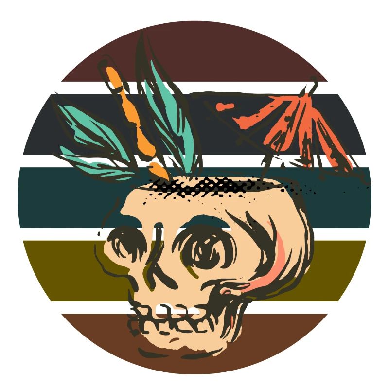 Skellet Halloween Design