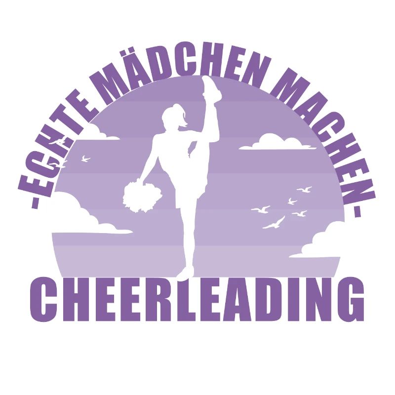 Cheerleading Cheerleader Pompons Mädchen Geschenk