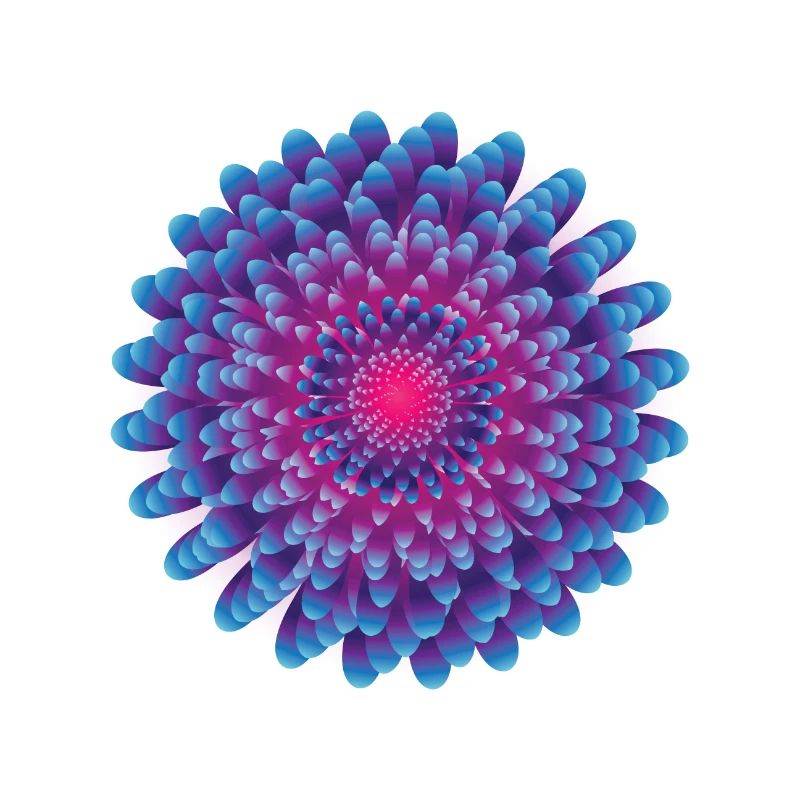 Fleur vectorielle
