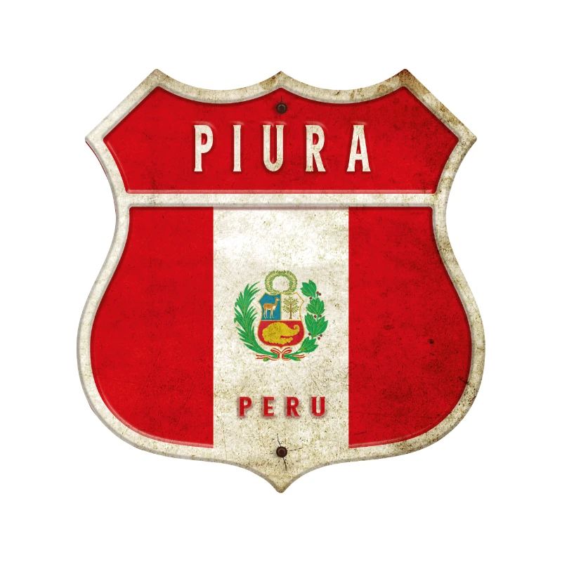 Drapeaux de Piura Pérou