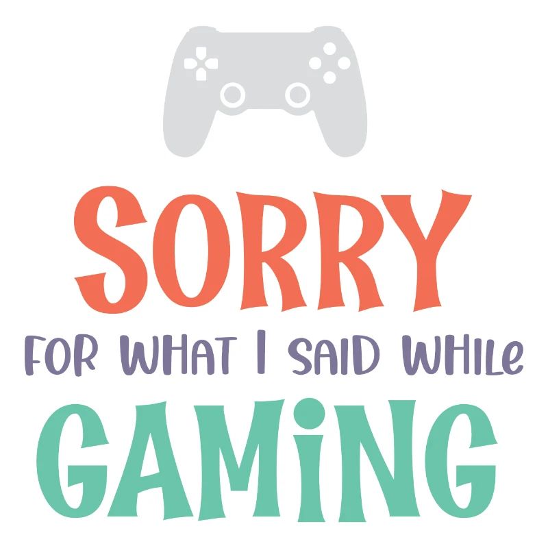 Sorry For What I Said While Gaming