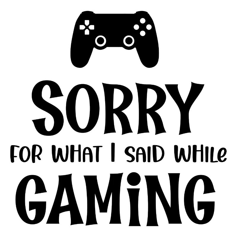 Sorry For What I Said While Gaming