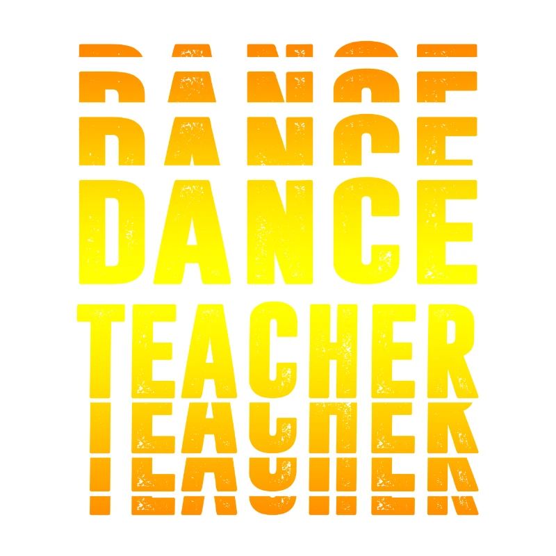 design de professeur de danse