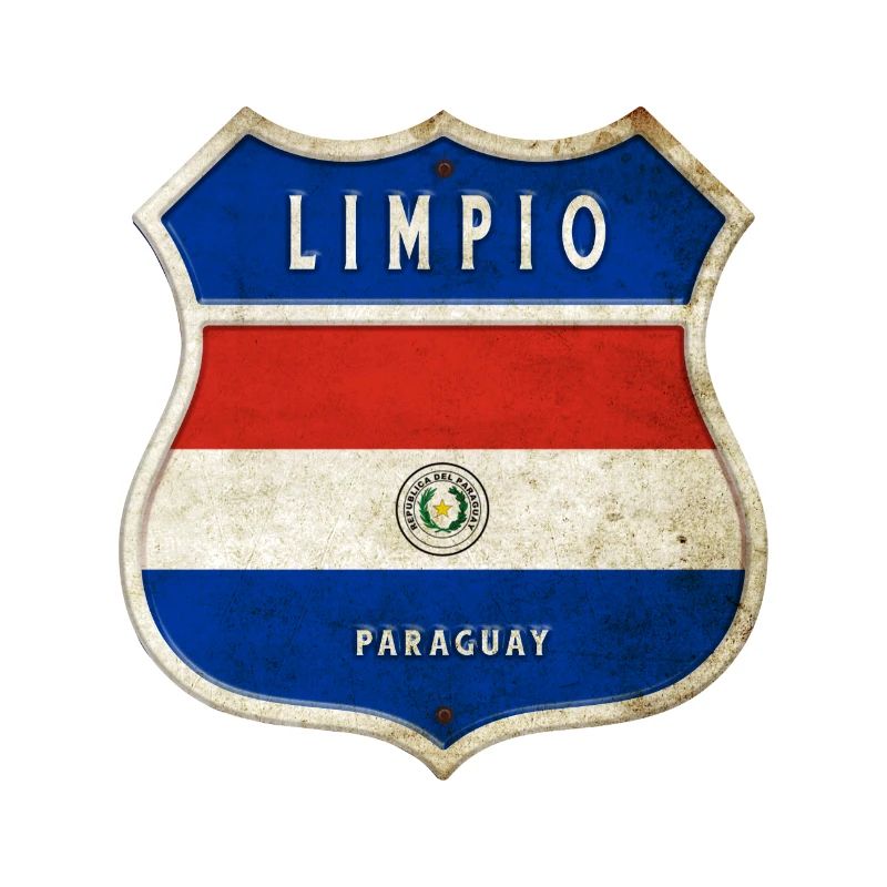 Design du drapeau du Limpio Paraguay