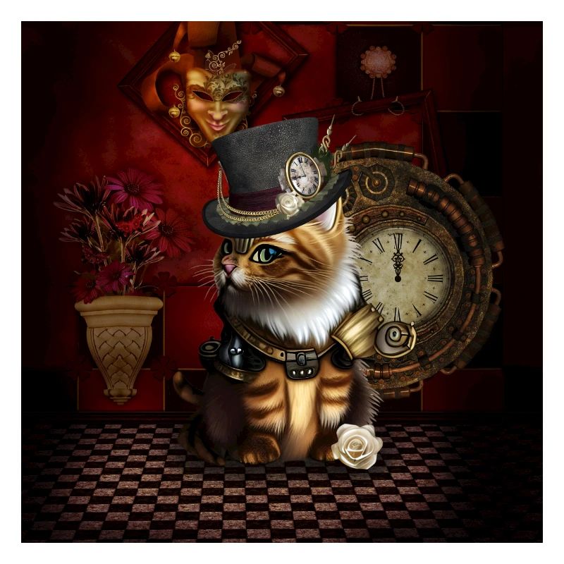 These Steampunk kittens will make your heart go