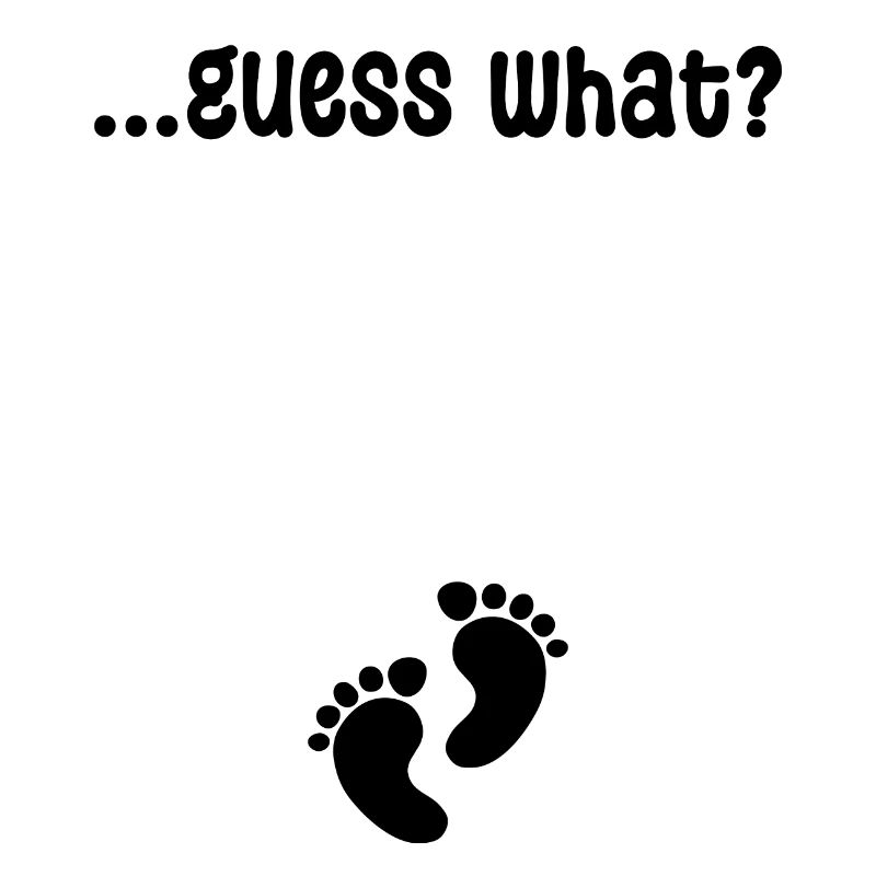 Déclaration de grossesse Pieds de bébé enceinte Maman