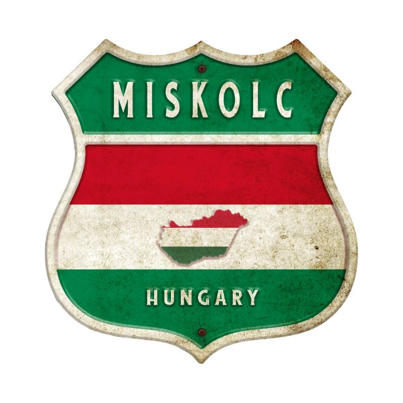 Design du drapeau de la Hongrie de Miskolc