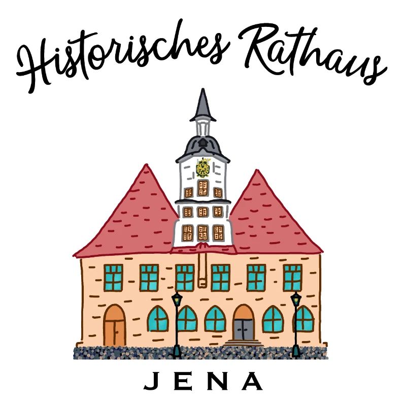 Jena, Historic Town Hall,Thuringia