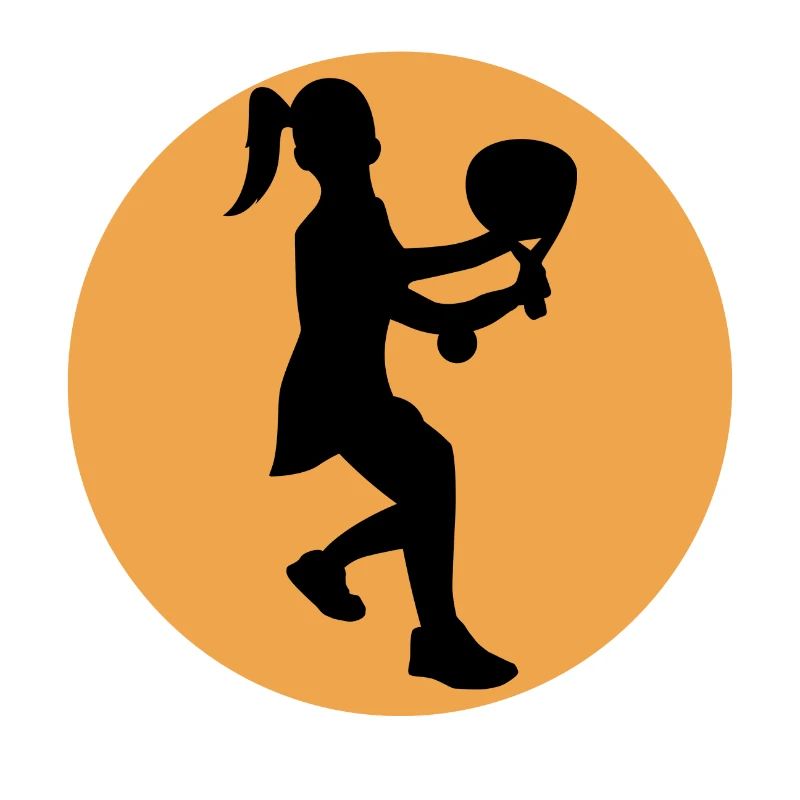 Schläger Bälle Trainer Padel Spieler Training