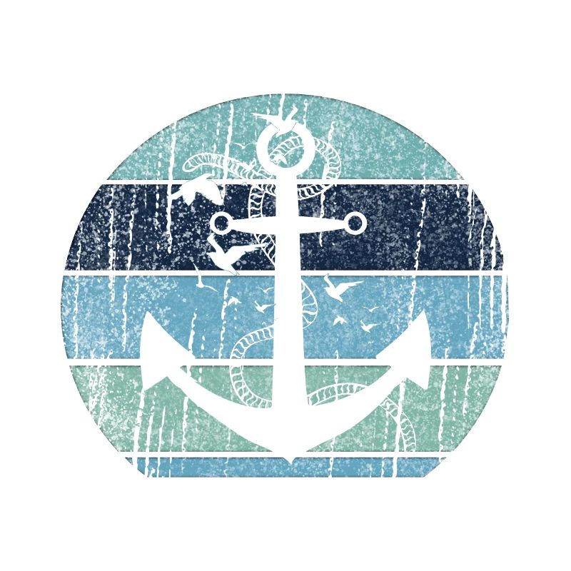 Conception maritime d’ancre vintage
