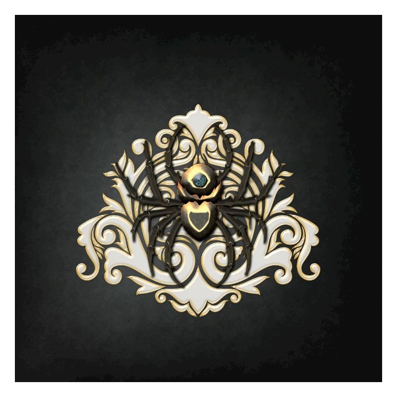 Awesome steampunk spider