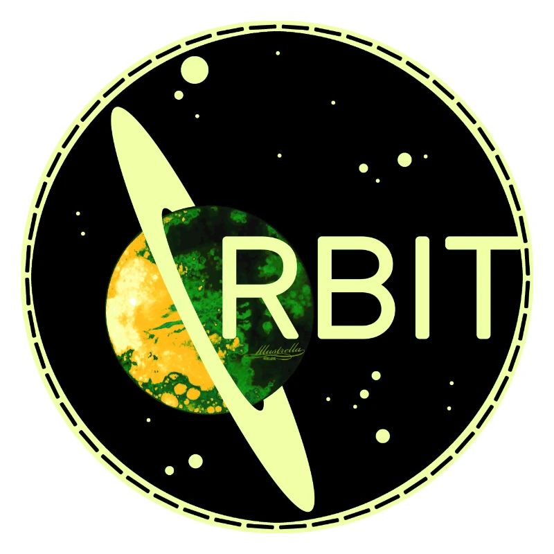 Saturne orbite planète orbite spatiale univers des années 70