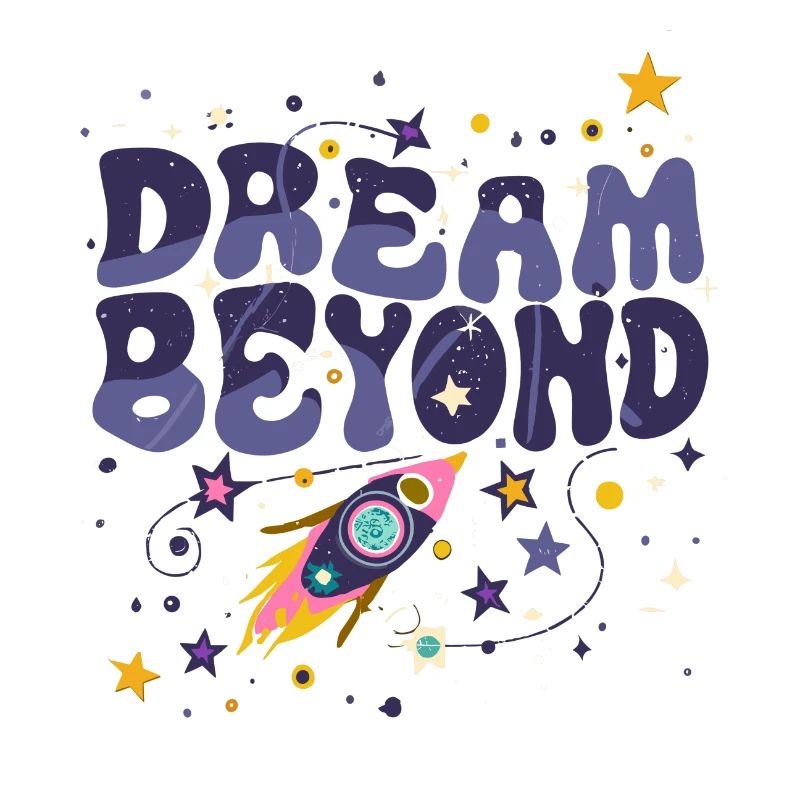 Dream Beyond Rakete und Sterne