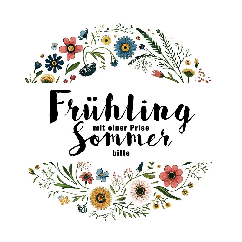 Frühling mit einer Prise Sommer, bitte!